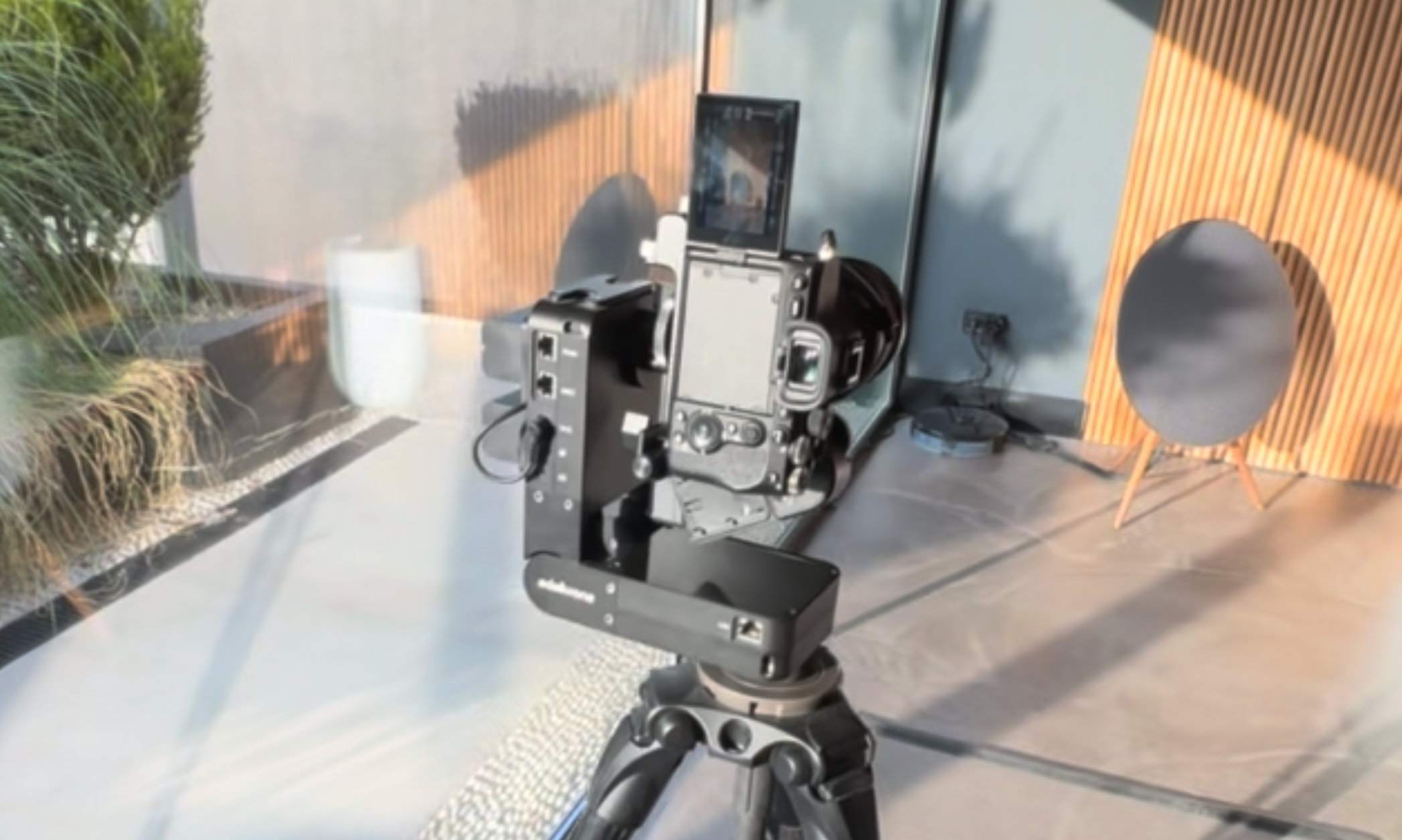 Shooting vertical videos with HeadPLUS