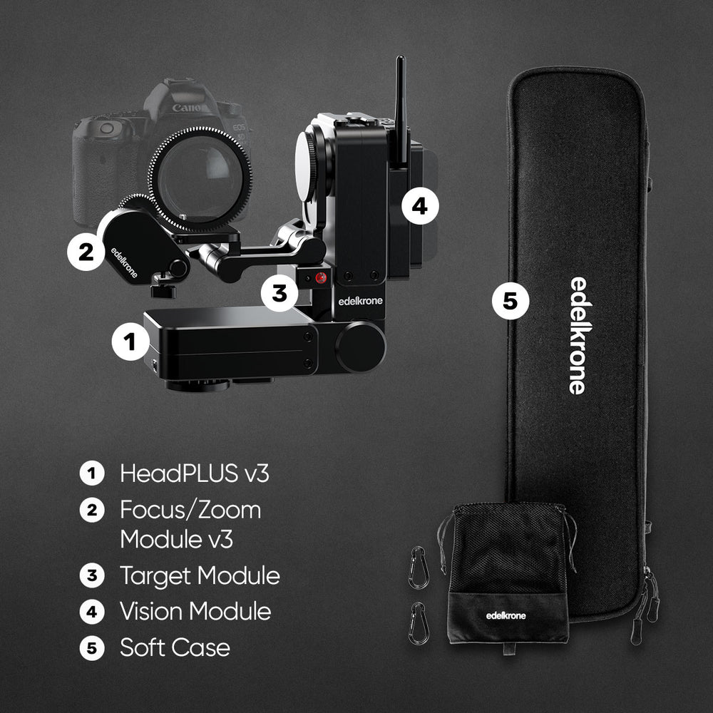 Edelkrone HeadPLUS v3 Complete Bundle | Chính hãng - góc nhìn tổng thể