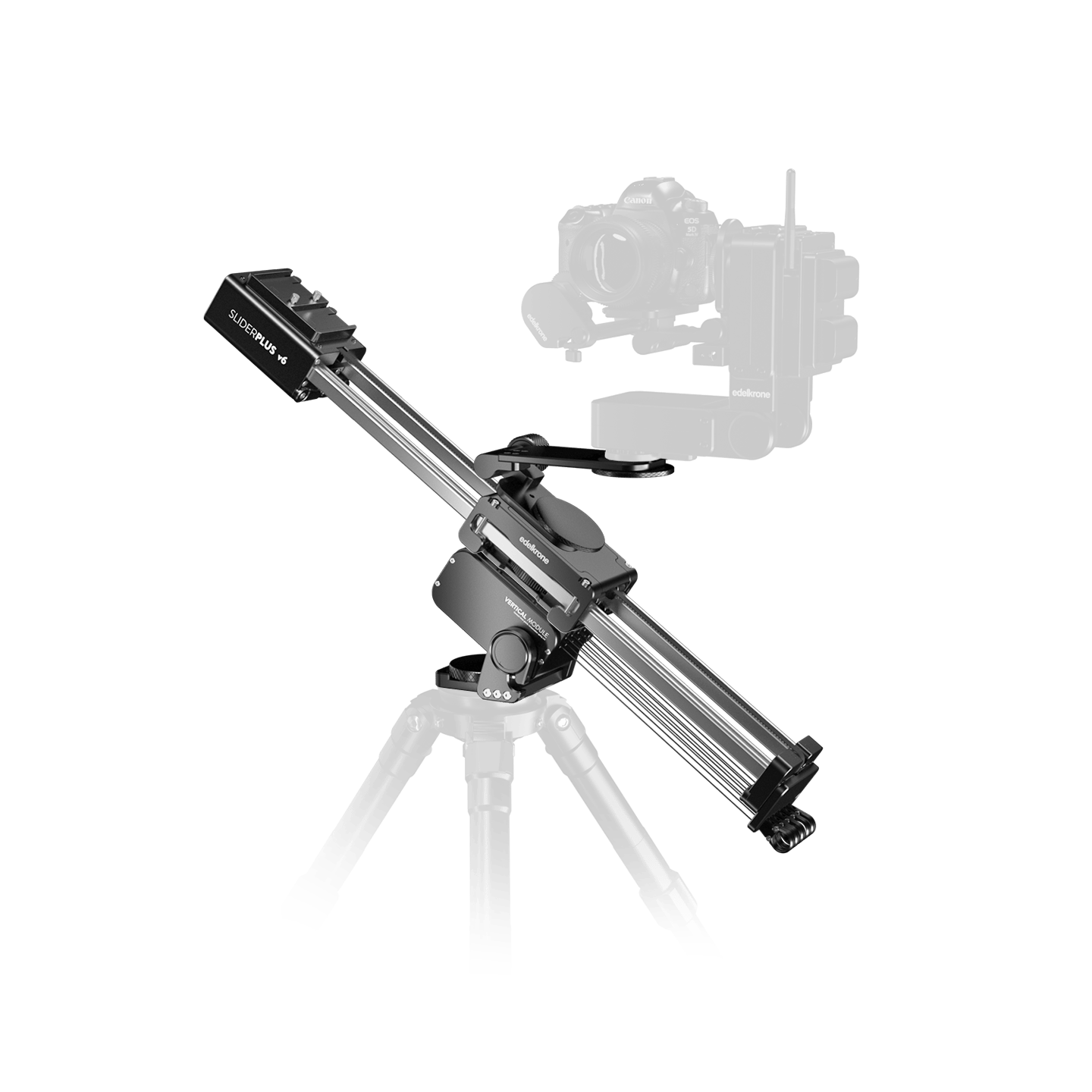 SliderPLUS v6 Motorized Double-Distance Camera Slider | edelkrone