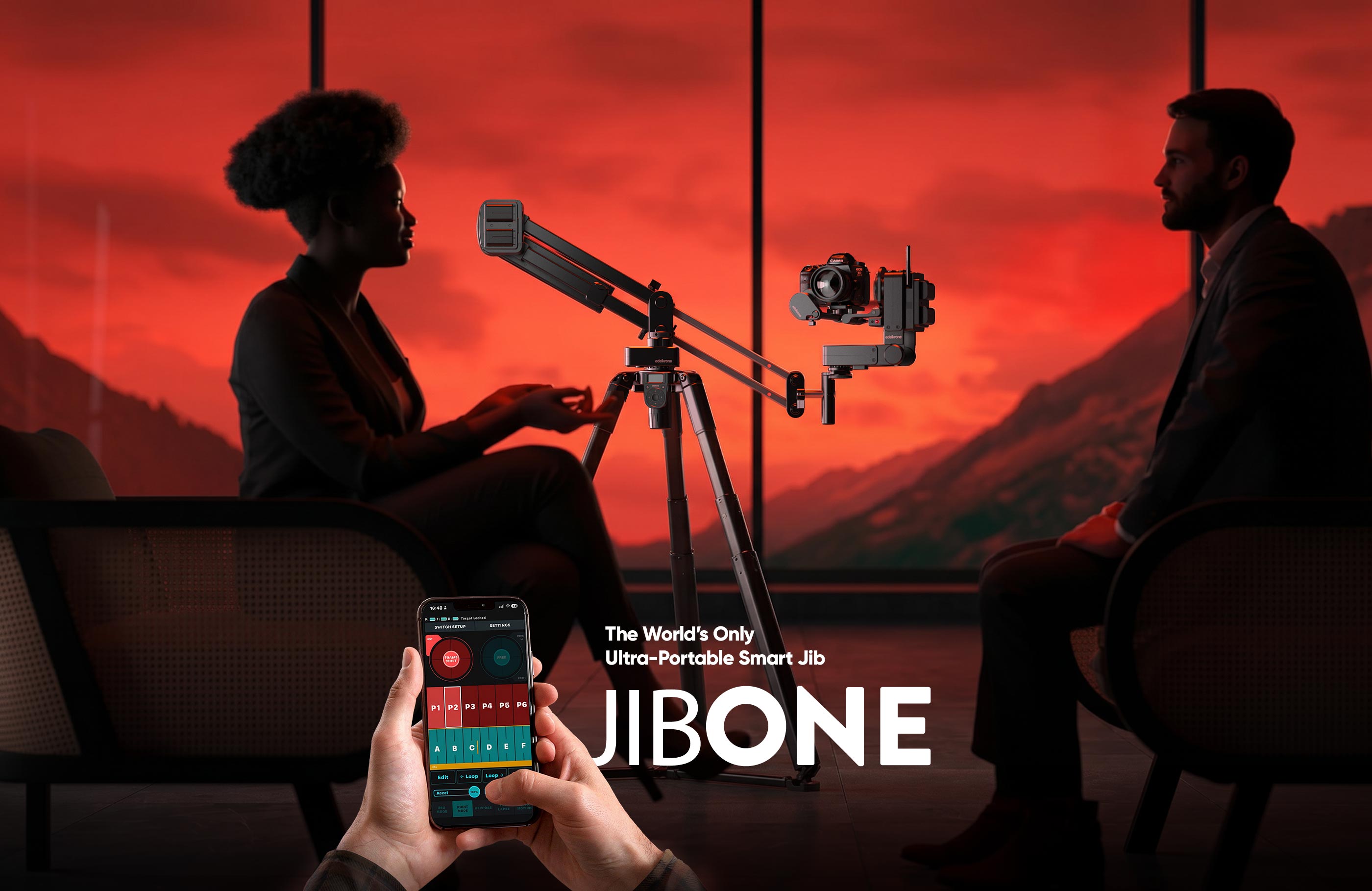 JibONE v3 Ultra-Portable Motorized Smart Camera Jib | edelkrone