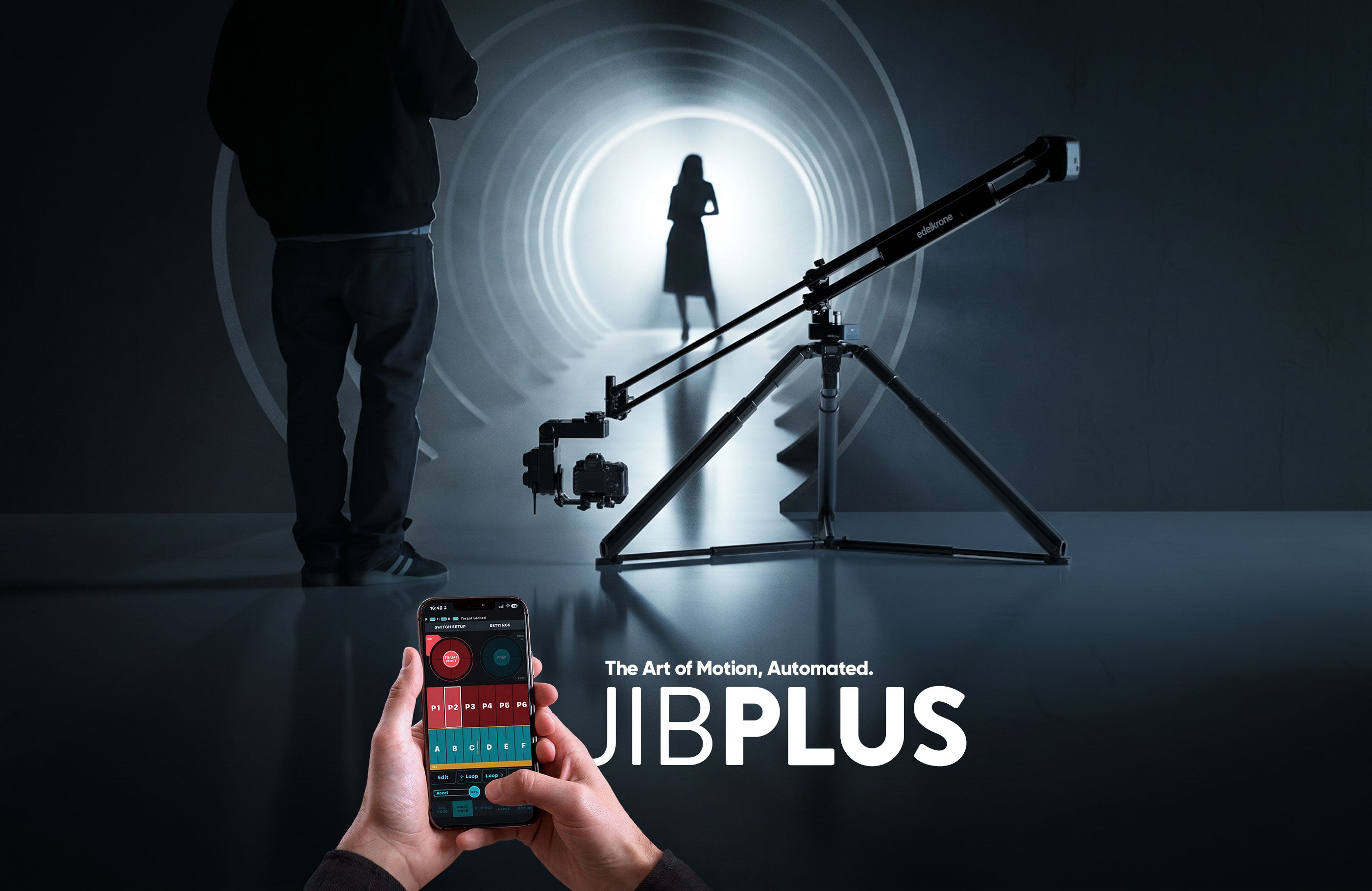 JibPLUS Motorized Smart Camera Jib | edelkrone