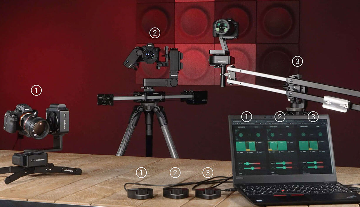 edelkrone USB Adapter + Wired Signal Hub