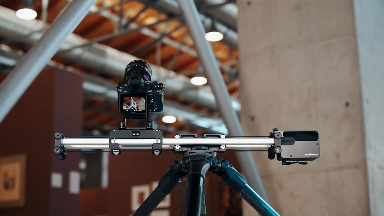 SliderPLUS v6 Motorized Double-Distance Camera Slider | edelkrone