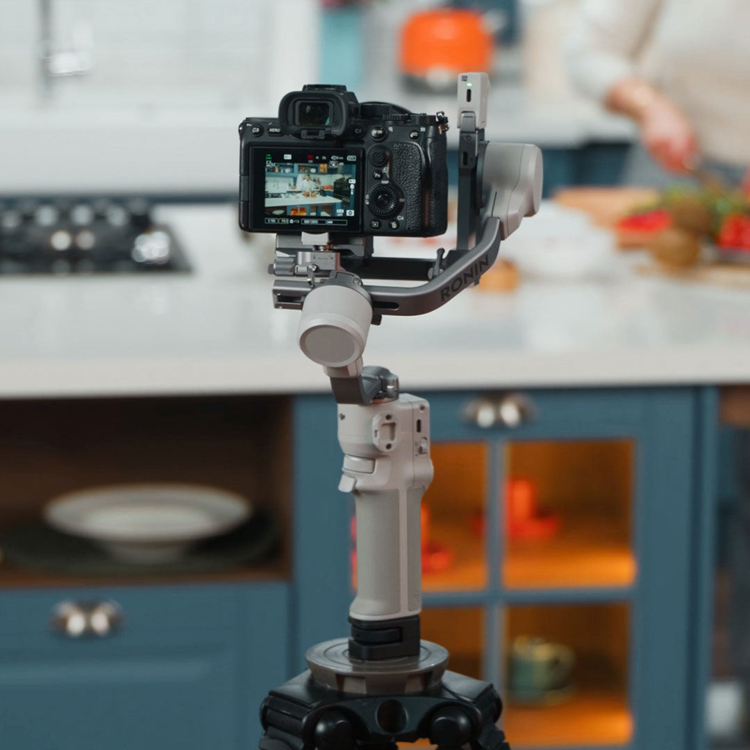 edelkrone DollyONE v2 paired with a gimbal for follow-me framing