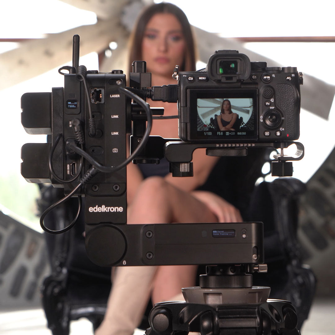 edelkrone DollyONE v2 paired with HeadPLUS